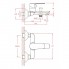 Смеситель ZOLLEN KORBACH (арт. KR61411541) для ванны короткий изл., карт.35 мм
