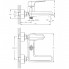 Смеситель ZOLLEN ULM new (арт.UL61613441) для ванны короткий изл., карт.35мм