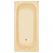 Ванна стальная эмалир. 1,5 м "CLASSIC" pergamon (цвет св. жёлтый)