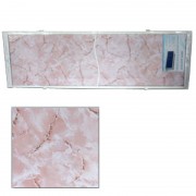 Экран для ванн 1,5 м "Премьер" алюминий розовый мрамор