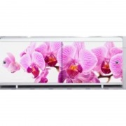 Экран под ванну "Ультралегкий" АРТ 1,7 м Дикая орхидея
