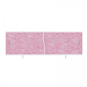 Экран для ванн 1,5 м "Премьер" алюминий розовый мороз (37)