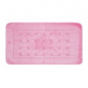Коврик для ванной "BANYOLIN" 55х90см (11 мм) розовый