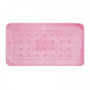 Коврик для ванной "BANYOLIN" 55х90см (11 мм) розовый