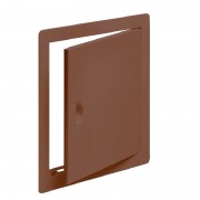Люк-дверца ревизионный пластиковый 250 х 400 коричневый (Виенто)