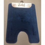 Коврик для туалета "Zalel" 50х80см (ворс) синий